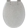 Image de Toiletzitting - GELCO DESIGN - Magnetische softclose - Glinsterend grijs