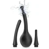 Image de Showerplay - Anaal Douche - Lavement Peer met 3 Opzetstukken - 350ml - Zwart - Silicone Zonder Weekmakers