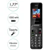 Image de Logicom - Fleep 450 - klapbare telefoon - 4G - 128MB - Zaklamp - Zwart