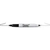 Image de Sharpie Zwarte Twin Tip Permanente Marker - Zwarte permanente marker met 2 schrijfbreedtes