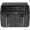 Image de Airfryer 8L - FAGOR - Olievrije friteuse 2 tanks van 4L - 2200W - 8 programma's - Zwart