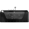 Image de Vente-unique Massagebad met glazen wand en ledverlichting DYONA - 260L - 1 persoon -170*85*58cm- Balneo therapie