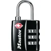 Image de MasterLock TSA bagagehangslot 30mm 4680EURDBLK