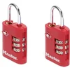 Image de MasterLock TSA Hangslot - Cijferslot - 30 mm - 2 stuks - 4686EURT