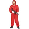 Image de Rood overvaller pak voor volwassenen - Verkleedkleding - Maat L/XL