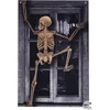 Image de Halloween Raamdeco Klauterend Skelet 120 x 80 cm