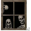 Image de Halloween Stickers Spooky Skulls 40 cm 3 stuks