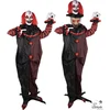 Image de Halloween Animatiepop Killer Clown met Dubbele Kop met Licht en Geluid 180 cm