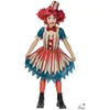 Image de Meisjes Halloween Vintage Killer Clown pakje Maat 110-120