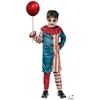 Image de Jongens Halloween Vintage Killer Clown pakje Maat 116-134
