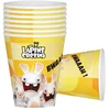 Image de PTIT CLOWN - 8 Raving Rabbids bekertjes 200 ml