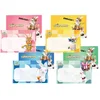 Image de PTIT CLOWN - 8 Raving Rabbids uitnodigingskaarten met enveloppen