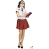 Image de Verkleedkledij Schoolmeisje - Volwassene - Maat L/XL - P'tit Clown