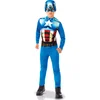 Image de Captain America  kostuum voor jongens - Verkleedkleding