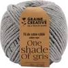 Image de Graine Créative Macramé touw, ft 2,5 mm x 80 m, lichtgrijs