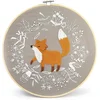 Image de Graine Créative | Borduurpakket | Volwassenen | Kinderen | Fox | Vos Borduurpakket | DIY Kit