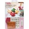 Image de Graine Creative adventskalender sterren DIY set met stickers en lint.