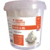 Image de Graine Creative zoutdeeg 1 kg - boetseerklei voor kinderen en hobby.