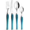 Image de Amefa Purity - Bestekset - Blauw - 24-delig - RVS en Bestekmand