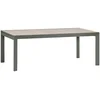 Image de Uitschuifbare tuintafel voor 12 personen van aluminium met houtlook ÉVASION