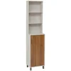 Image de Kolomrek met 1 deur en 7 planken in marmerlook COME