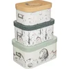 Image de Atmosphera for kids Sierdozen met deksel 3 stuks
