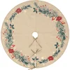 Image de Feeric christmas kerstboomrok/kerstboom kleed - D90 cm - polyester