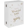 Image de Feeric Christmas Houten Adventskalender - 24 Laden - 42 x 30 cm - Wit