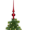 Image de Feeric lights and christmas kerstboom piek - rood - kunststof - 28 cm