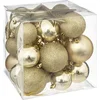 Image de Kerstballen - Kerstboomversiering - 35 Stuks - Goud