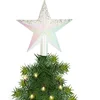Image de Feeric lights and christmas piek ster - parelmoer wit -22cm -kunststof