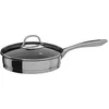 Image de Secret de Gourmet - Hapjespan met deksel - Alle kookplaten/warmtebronnen geschikt - zilver - Dia 24 cm