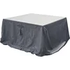 Image de Hesperide Tuinmeubel bescherm hoes Hambo - grijs - polyester - waterafstotend - 185 x 125 x 80 cm