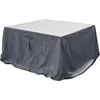 Image de Hesperide Tuinmeubel bescherm hoes Hambo - grijs - polyester - waterafstotend - 265 x 125 x 80 cm