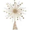 Image de Gouden ster voor de top van de kerstboom, 30 cm