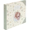 Image de Atmosphera - Baby Herinneringsalbum Geboorte   Invulboek met Fotoalbum   Regenboogmotief   Groen   24 x 27 cm