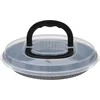 Image de Secret de Gourmet Taartvorm met deksel D33/34x7cm - Binnenmaat 32,5/34cm - Grijs