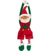 Image de Feeric Christmas Decoratie kerstelf pop - hangend - 46 cm - pluche - elfen figuur
