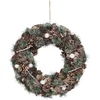 Image de Kerstkrans met dennenappels, 48,5 cm
