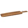 Image de 5Five Serveerplank voor hapjes/tapas - 18 x 70 cm - acacia hout - borrelplank - Extra groot