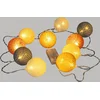 Image de Atmosphera LED decoratieve slinger multi kleur balletjes - Lichtslingers katoen - Cotton ball - 10 Ballen - Batterijen niet inbegrepen