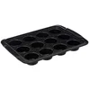 Image de Stalen muffinvorm voor 12 stuks CARACTÈRE