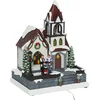 Image de Kerstfiguur kerk, LED-verlichting