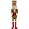 Image de Fééric Lights and Christmas Kerstdecoratie Gingerbread notenkraker - Ø10xH38cm - Multi