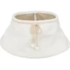Image de Feeric Christmas Kerstboomrok - wit - D56 cm x H23 - polyester - voor kerstboom van 180 cm