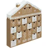 Image de Fééric Lights and Christmas Adventskalender Peperkoekenhuis - 39x6x41cm - Bruin