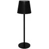 Image de Atmosphera portable tafellamp Cody - zwart - draadloos/oplaadbaar - binnen/buiten - aanraaksensor