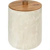 Image de 5Five Como Afvalemmer met deksel - Marmereffect - 5L - Beige