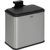 Image de 5Five Afvalemmer voor Compost - Hangend - 5L - Roestvrij Staal