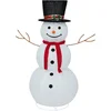 Image de Feeric Lights & Christmas Kerstverlichting figuur - sneeuwpop - 120 cm - 100 led lampjes